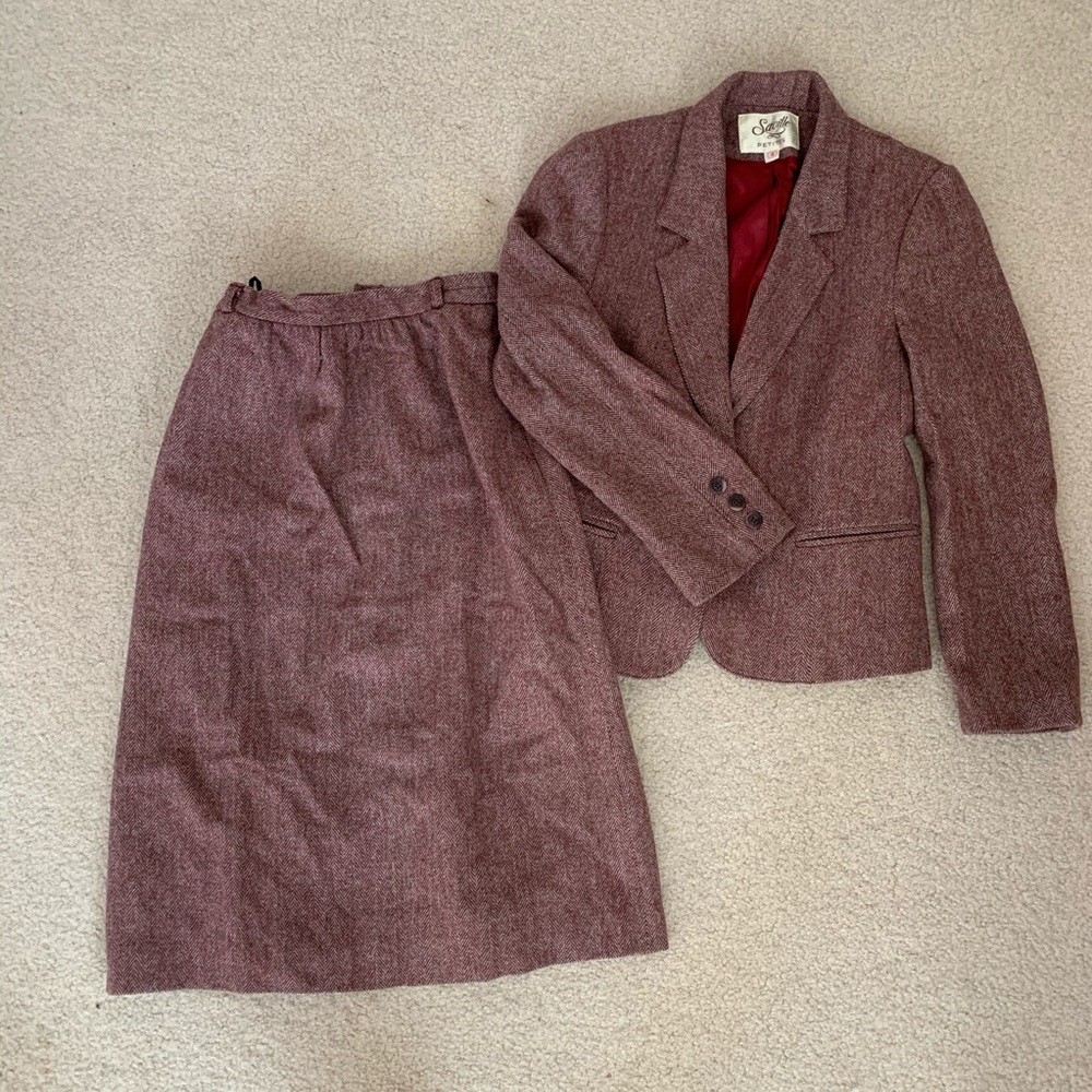 Saville Blazer and Skirt Set